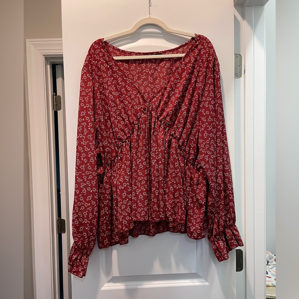 SHEIN long sleeve blouse